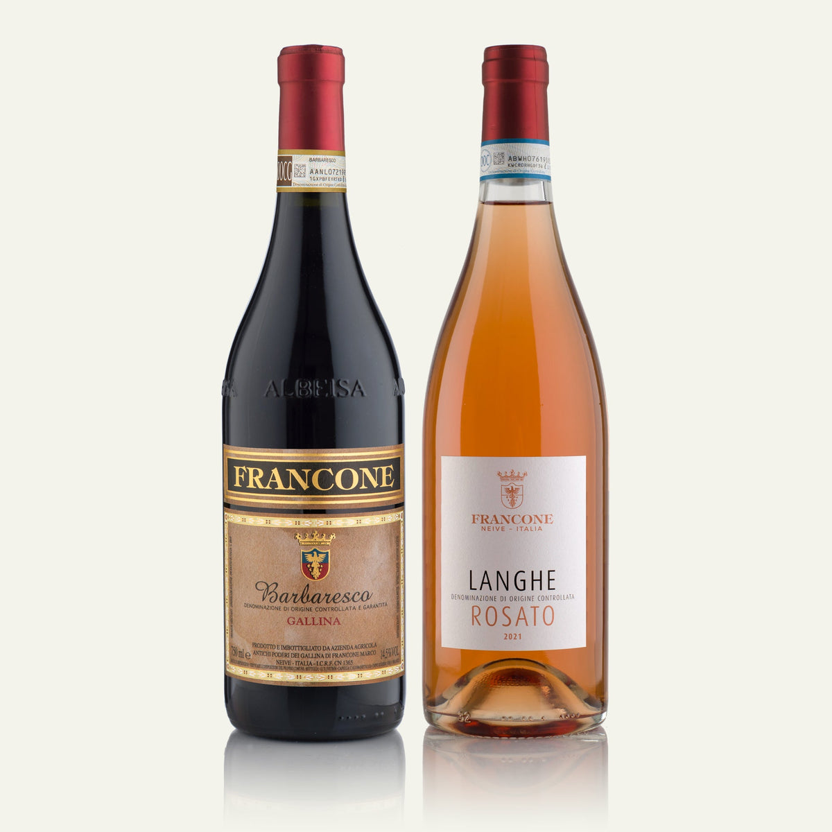 Vini rossi e vini rosati