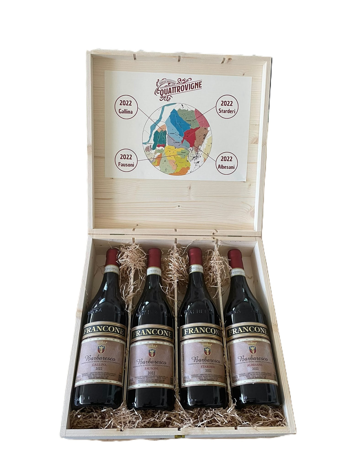 Box Barbaresco - le 4 vigne (4pz)