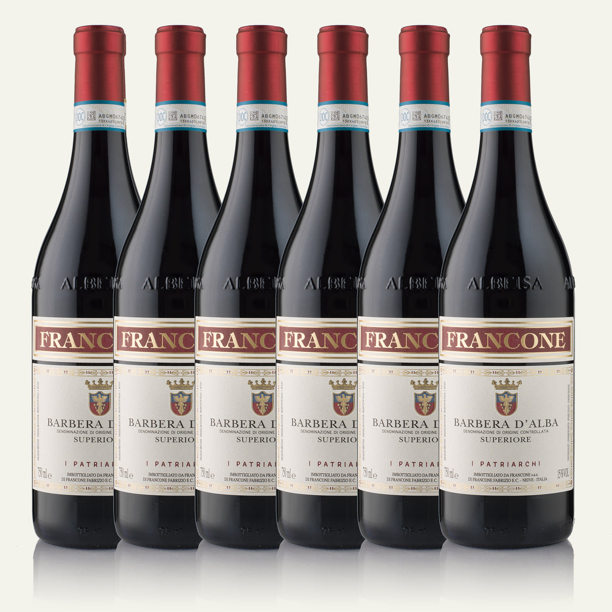 Box Barbera d'Alba doc Superiore I Patriarchi 2022 (6pz)